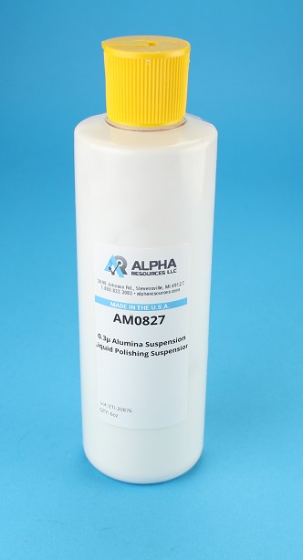 View Alpha Alumina Suspension, 0.3 Micron Liquid Polishing Suspension