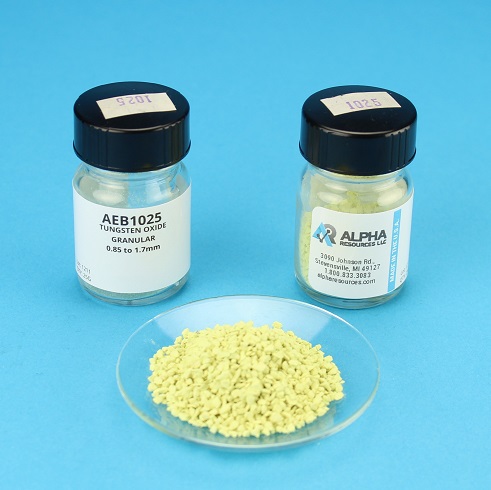 View Tungstic Oxide Granular 0.85mm to 1.7mm