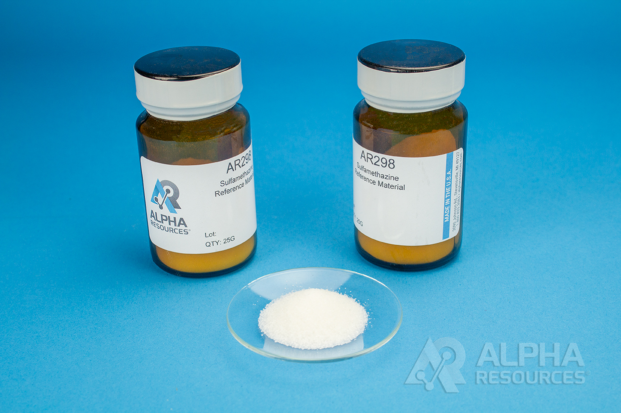 View Sulfamethazine (Bulk Bottle) (C=51.8%, H=5.1%, N=20.1%, O=11.5%, S=11.5%)