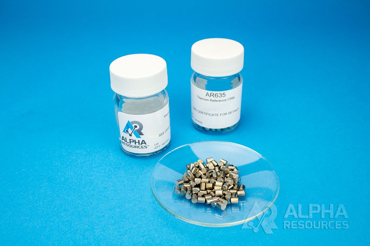 View Titanium Pin CRM (H= 0.0036%, O= 0.142%, N= 0.0150%) - 0.1g Pin