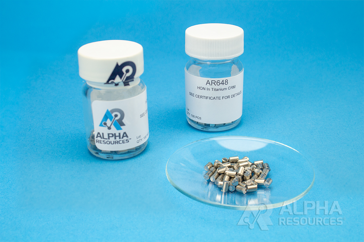 View Titanium Pin CRM (H= 0.0165%, O= 0.1189%, N= 0.0056%) - 0.1g Pin