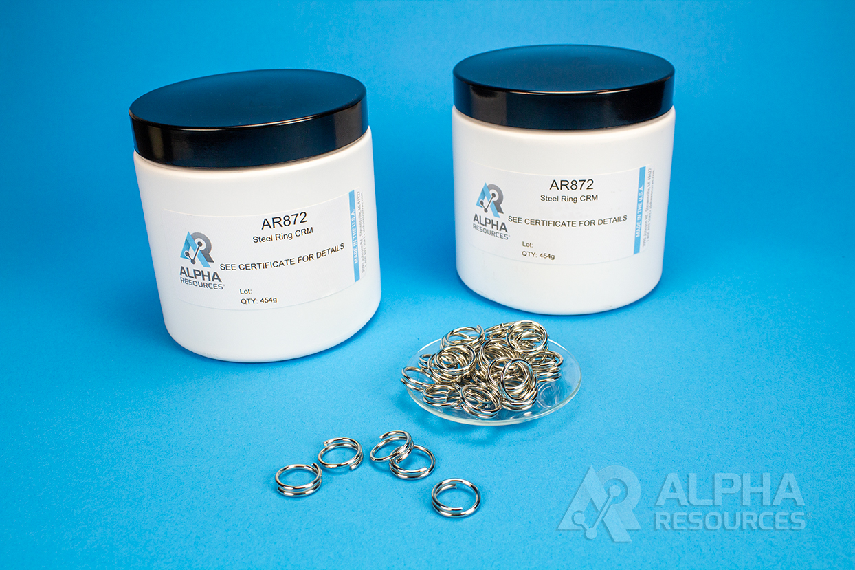 View Carbon and Sulfur CRM (C= 0.1680% S= 0.0256%) - 1g Ring