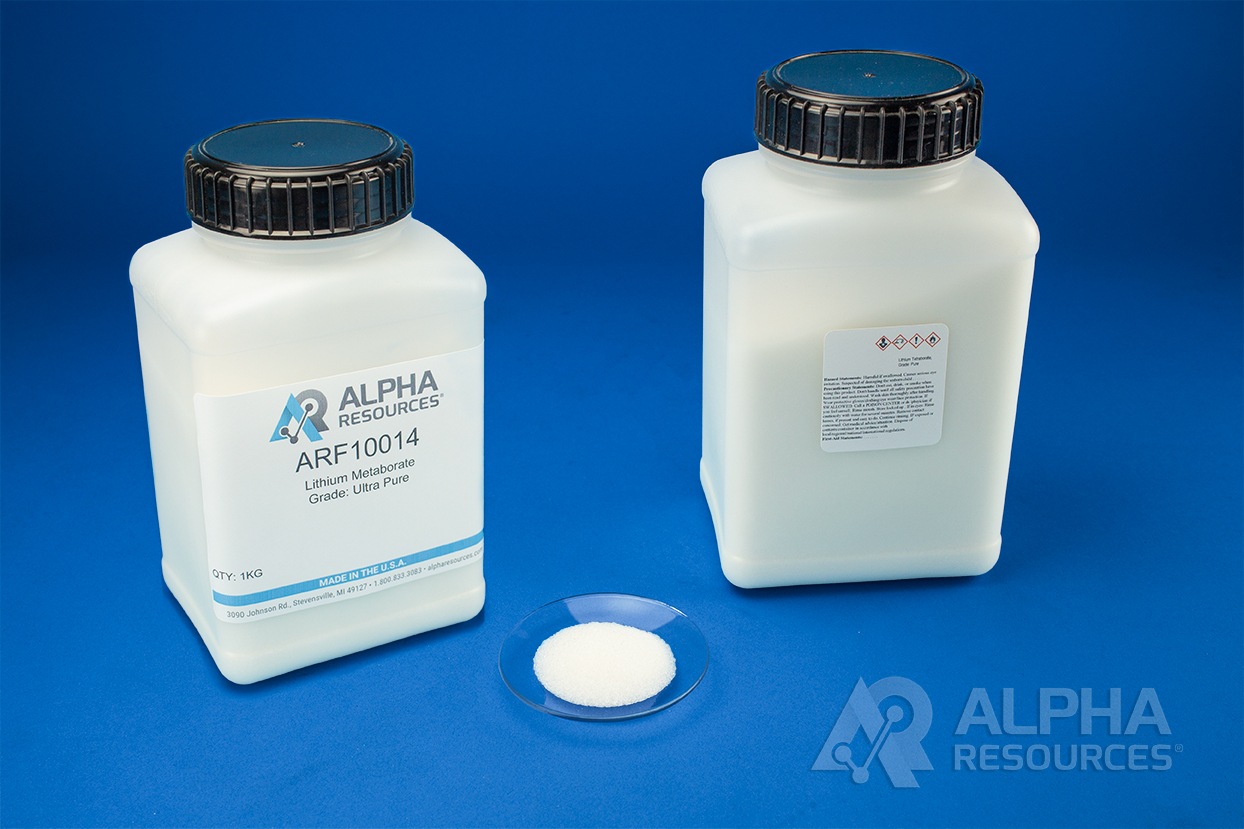 View Lithium Metaborate, High Density, Grade Ultra Pure