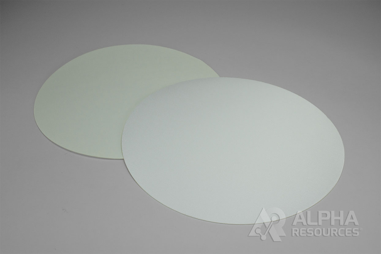 View White Satin PSA Cloth, 8in