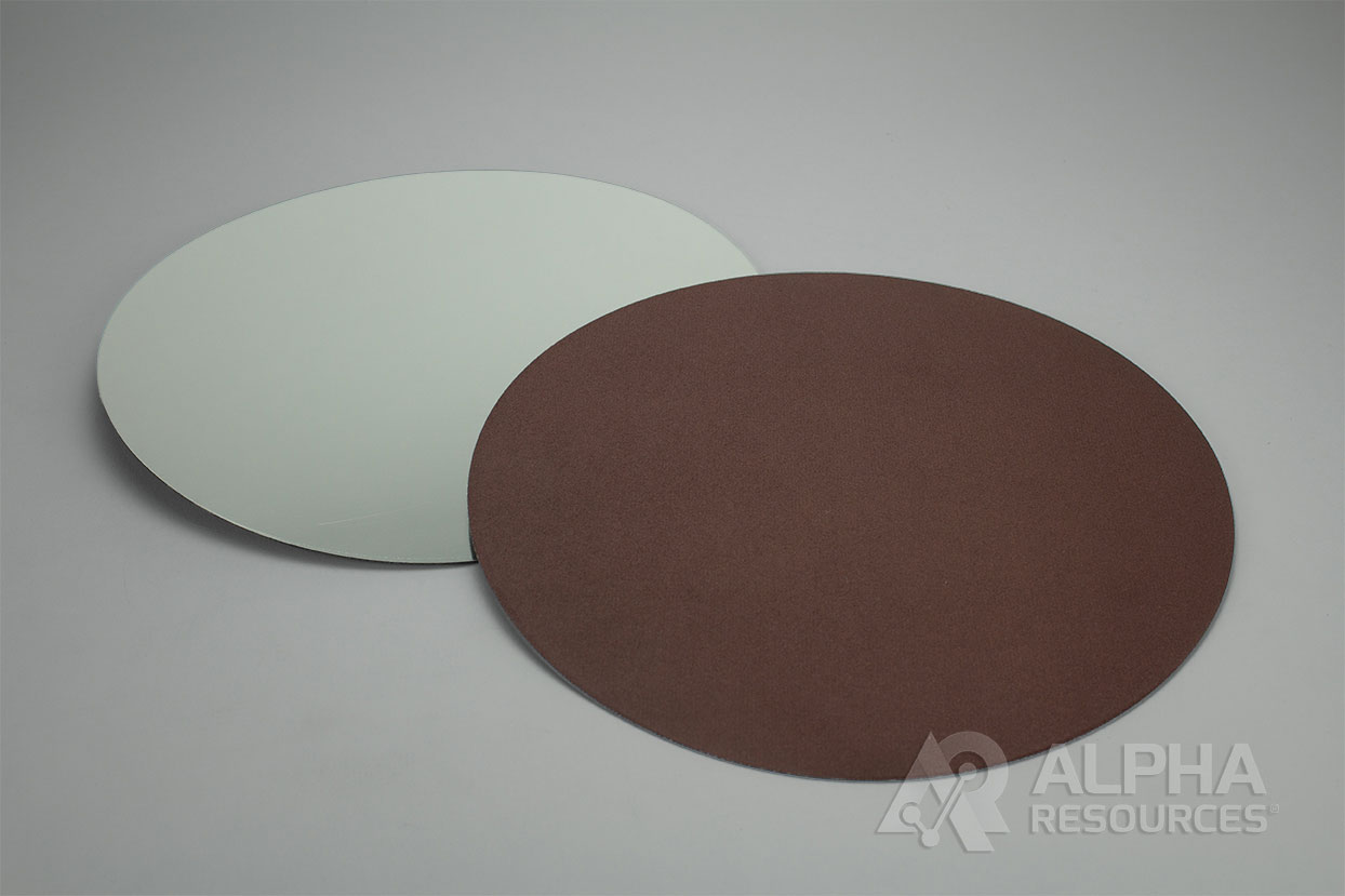 View Dark Brown Cloth w/Metal Back, 200mm