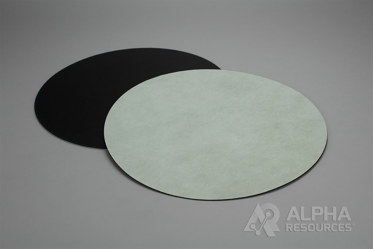 View Nonwoven Magnetic Hold Disc W/Steel Rubber, 8in